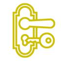 Ironmongery Embedded Fixtures Icon