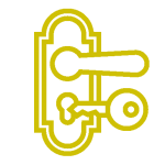 Ironmongery Embedded Fixtures Icon