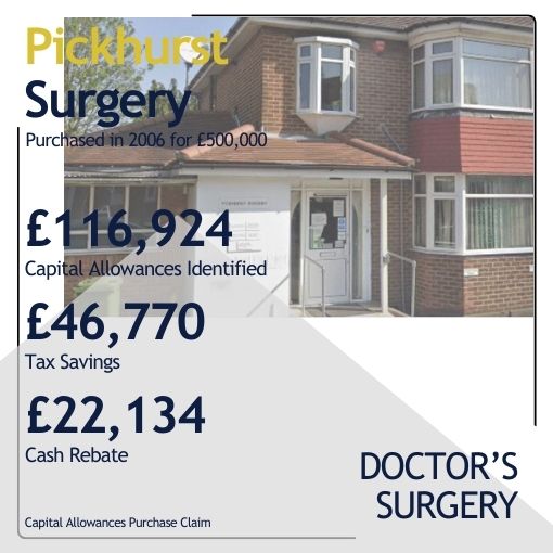 Pickhurst Surgery example